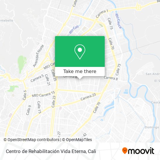 Centro de Rehabilitación Vida Eterna map