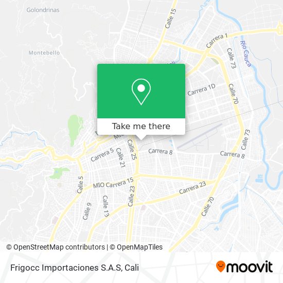 Frigocc Importaciones S.A.S map