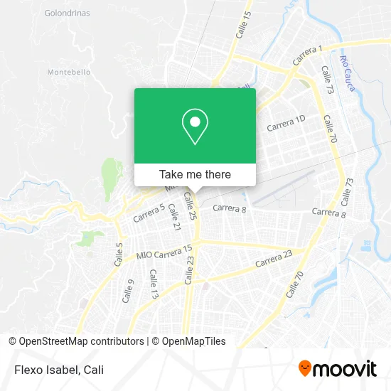Flexo Isabel map