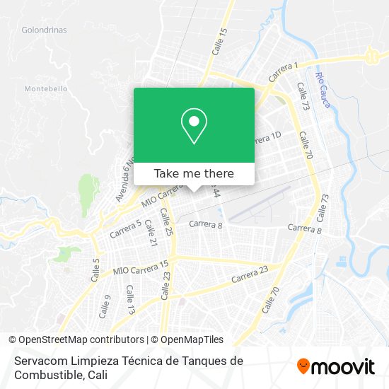 Servacom Limpieza Técnica de Tanques de Combustible map
