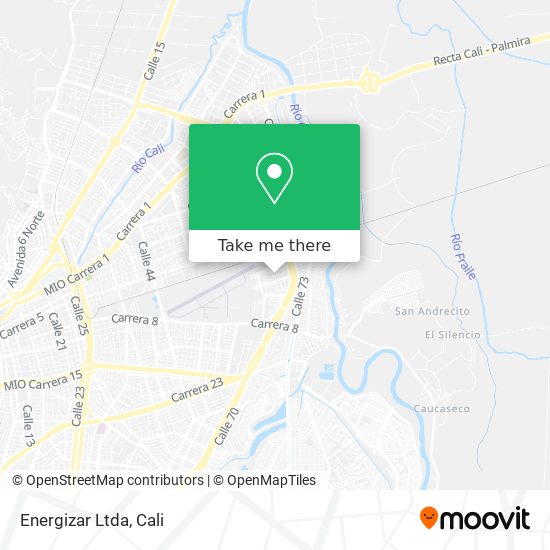 Mapa de Energizar Ltda