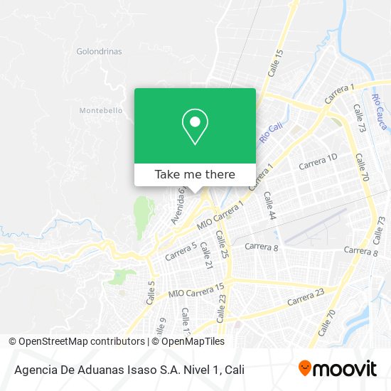 Mapa de Agencia De Aduanas Isaso S.A. Nivel 1
