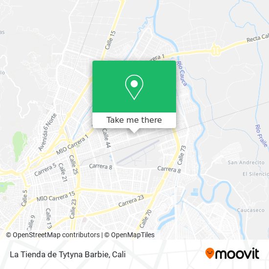 Mapa de La Tienda de Tytyna Barbie