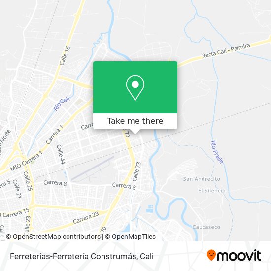 Ferreterias-Ferretería Construmás map