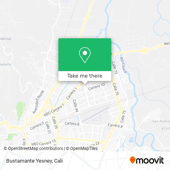 Bustamante Yesney map