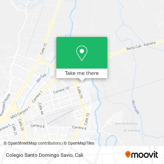 Mapa de Colegio Santo Domingo Savio