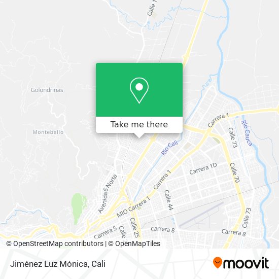 Jiménez Luz Mónica map