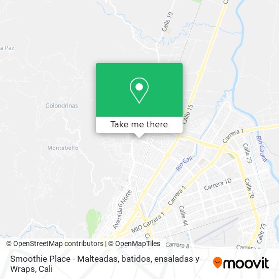 Smoothie Place - Malteadas, batidos, ensaladas y Wraps map