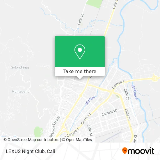 LEXUS Night Club map