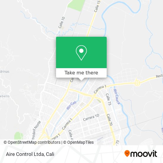 Mapa de Aire Control Ltda