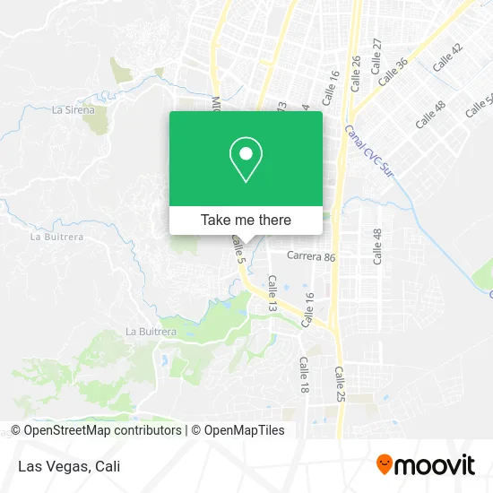 Las Vegas map