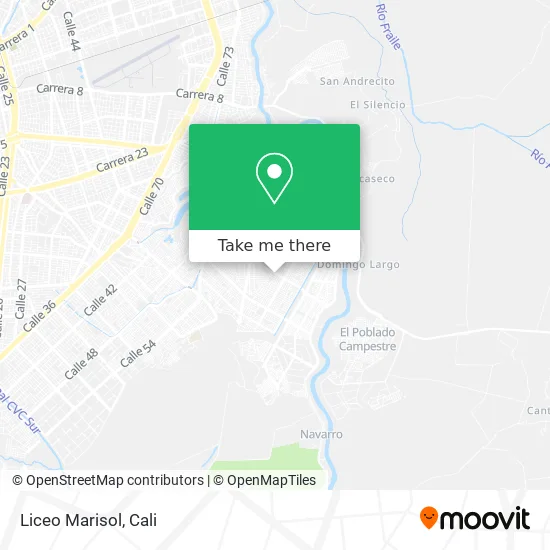 Liceo Marisol map