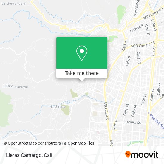 Lleras Camargo map