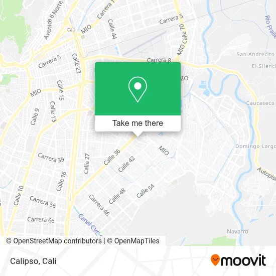 Calipso map
