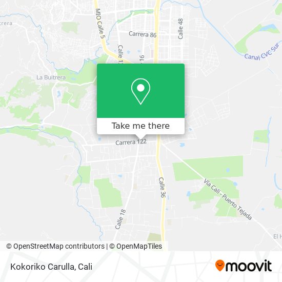 Mapa de Kokoriko Carulla