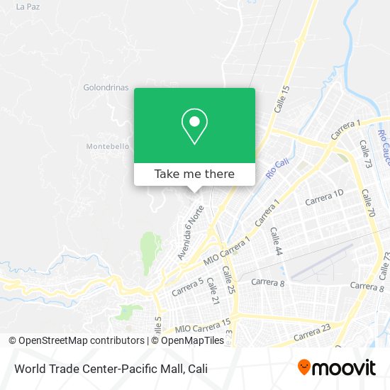 Mapa de World Trade Center-Pacific Mall