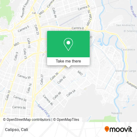 Calipso map