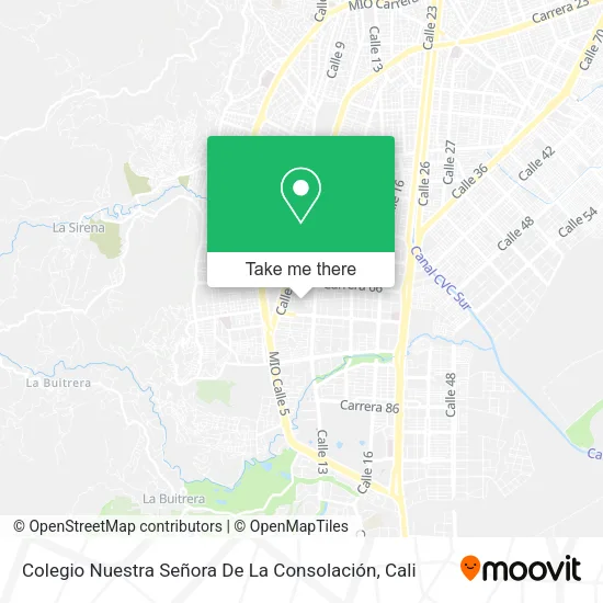 Colegio Nuestra Señora De La Consolación map