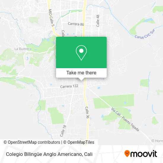 Colegio Bilingüe Anglo Americano map
