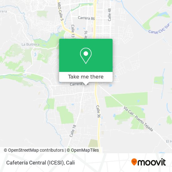 Cafetería Central (ICESI) map