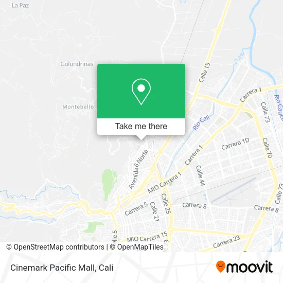 Cinemark Pacific Mall map