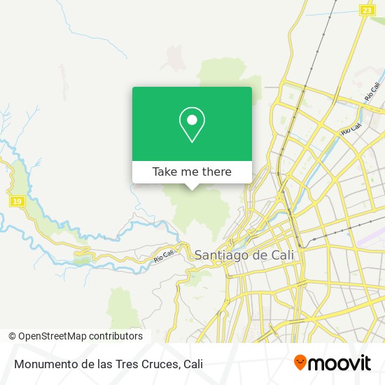 Monumento de las Tres Cruces map