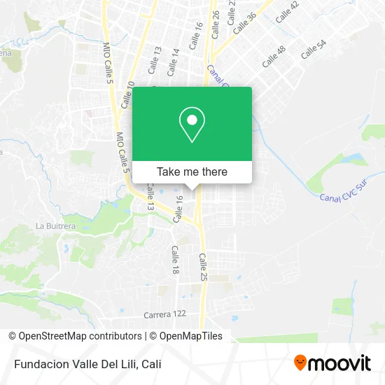 Fundacion Valle Del Lili map
