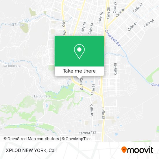 XPLOD NEW YORK map