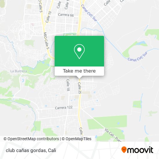 Mapa de club cañas gordas