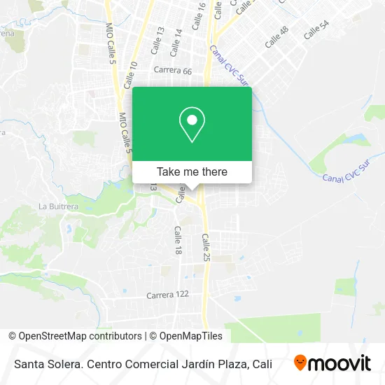Santa Solera. Centro Comercial Jardín Plaza map