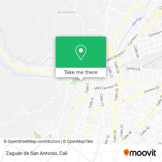 Zaguán de San Antonio map