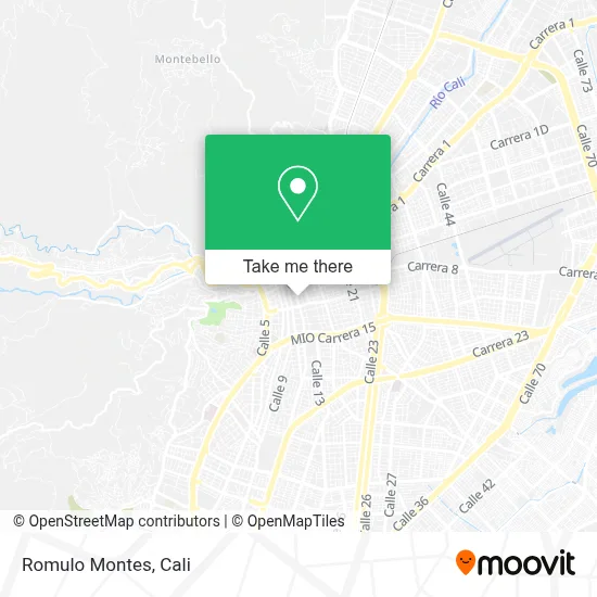 Romulo Montes map