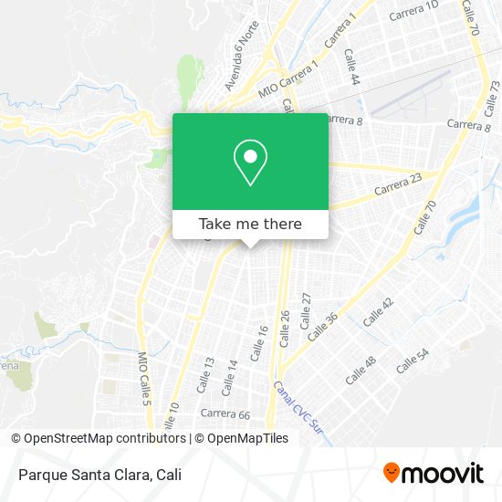 Mapa de Parque Santa Clara