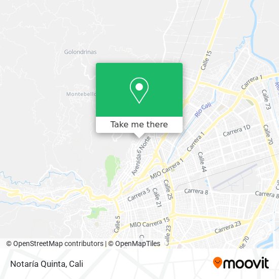 Notaría Quinta map