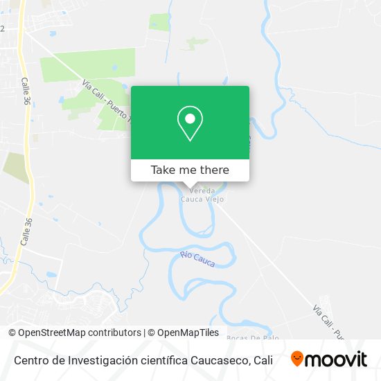 Centro de Investigación científica Caucaseco map