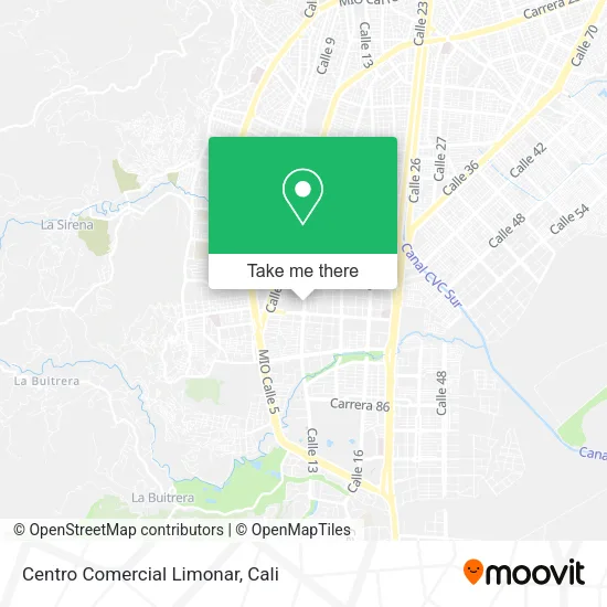 Centro Comercial Limonar map