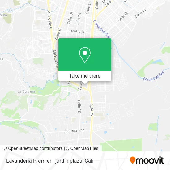 Lavanderia Premier - jardín plaza map