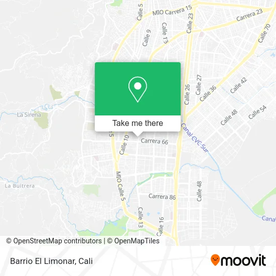 Barrio El Limonar map