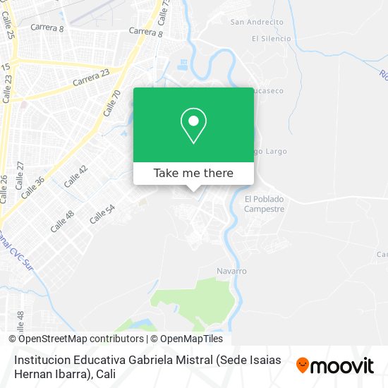 Institucion Educativa Gabriela Mistral (Sede Isaias Hernan Ibarra) map