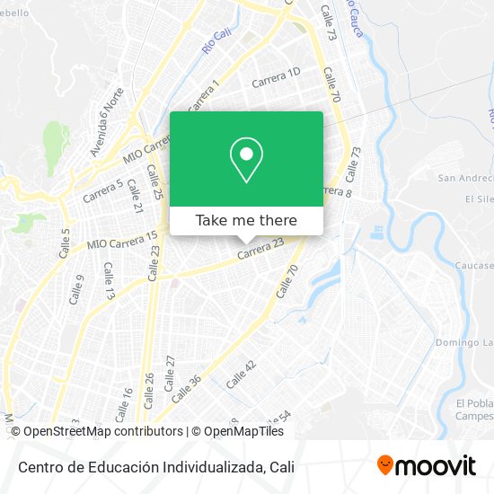 Centro de Educación Individualizada map