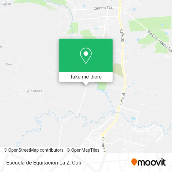 Escuela de Equitación La Z map