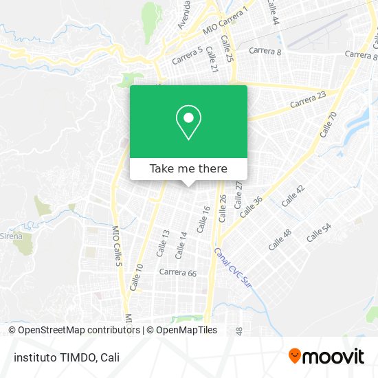 Mapa de instituto TIMDO
