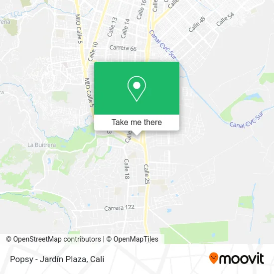 Popsy - Jardín Plaza map