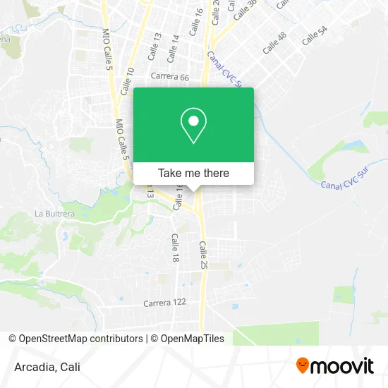 Arcadia map