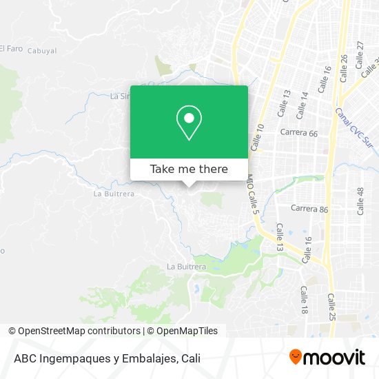ABC Ingempaques y Embalajes map