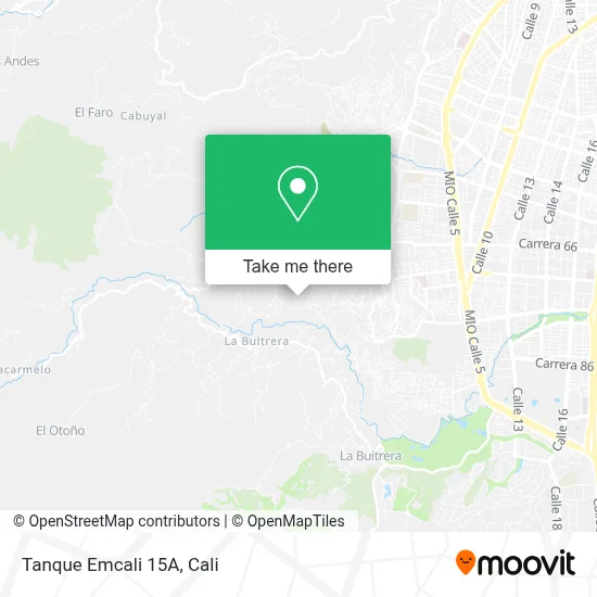 Tanque Emcali 15A map
