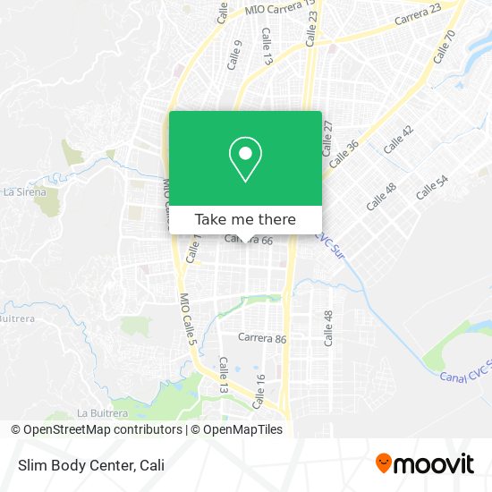 Slim Body Center map