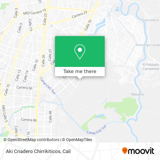 Mapa de Aki Criadero Chirrikiticos