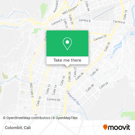 Colombit map