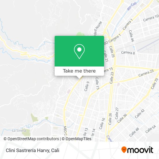 Clini Sastrería Harvy map